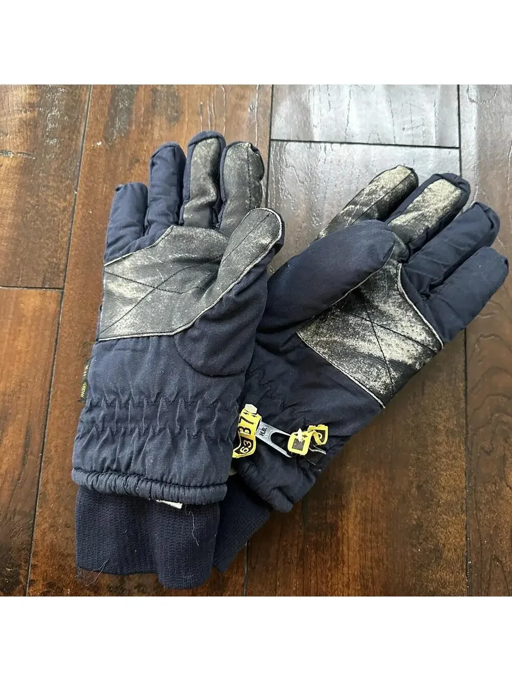Vintage Gore-Tex Thinsulate Blue Snow Gloves Ski Gear Ladies Size Medium